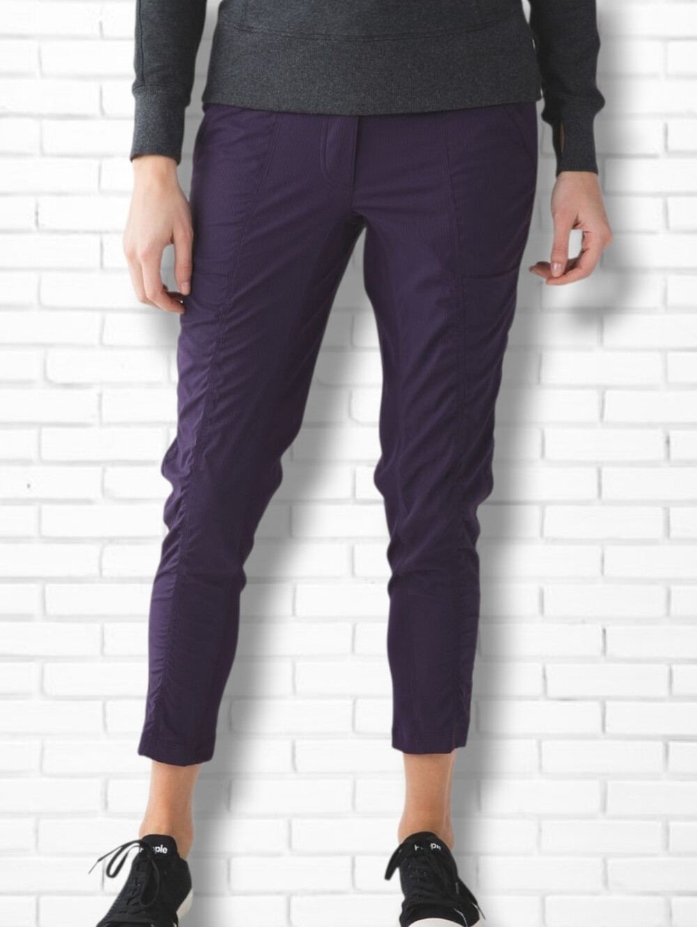 Lululemon Street To Studio Pant II In Deep Zinfandel Size 4